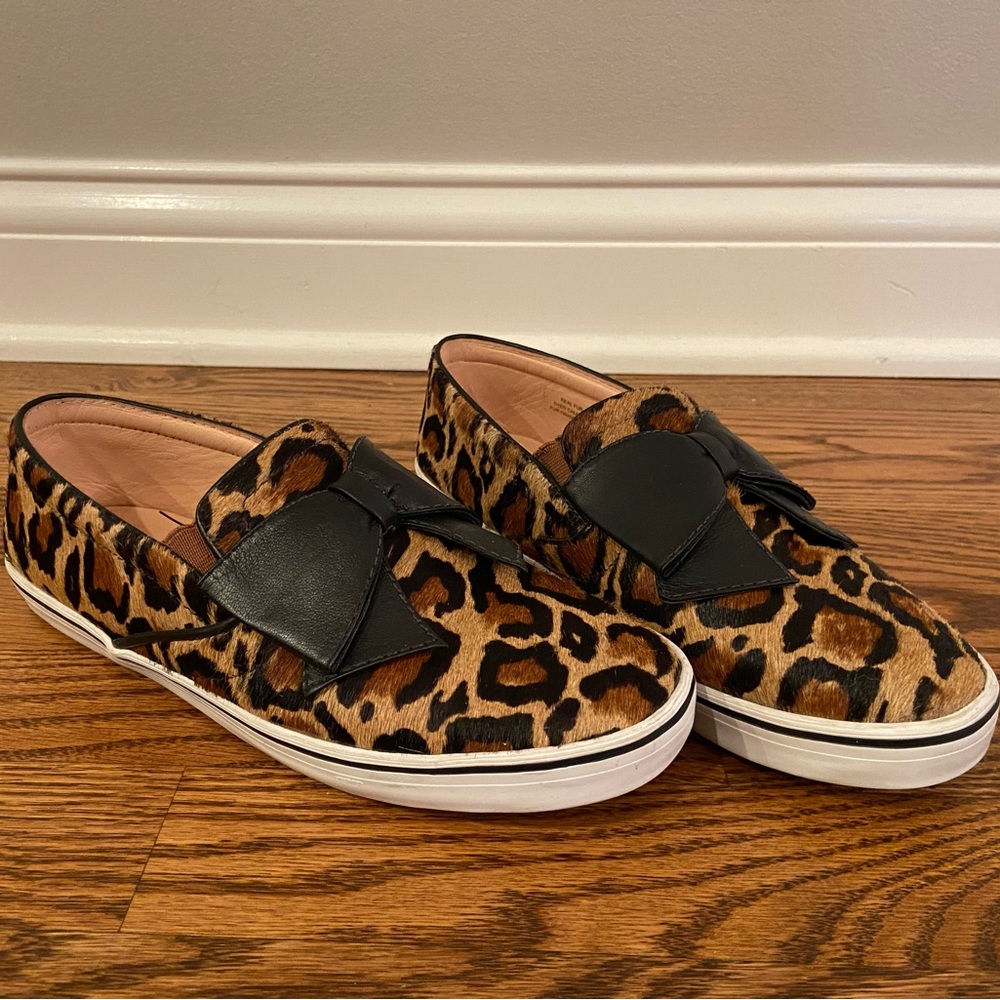 Kate Spade Delise Leopard Slip Ons
